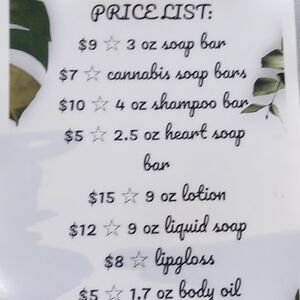 Natural Ingredient Soap, Shampoo Bars, Men's & Women's Body Oils🌹